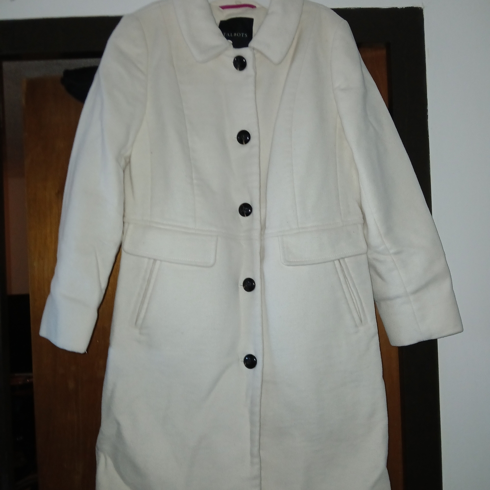 Talbots Womens Wool Coat Size 8 Like New - BUY ONE ITEM CHOOSE ONE FREE